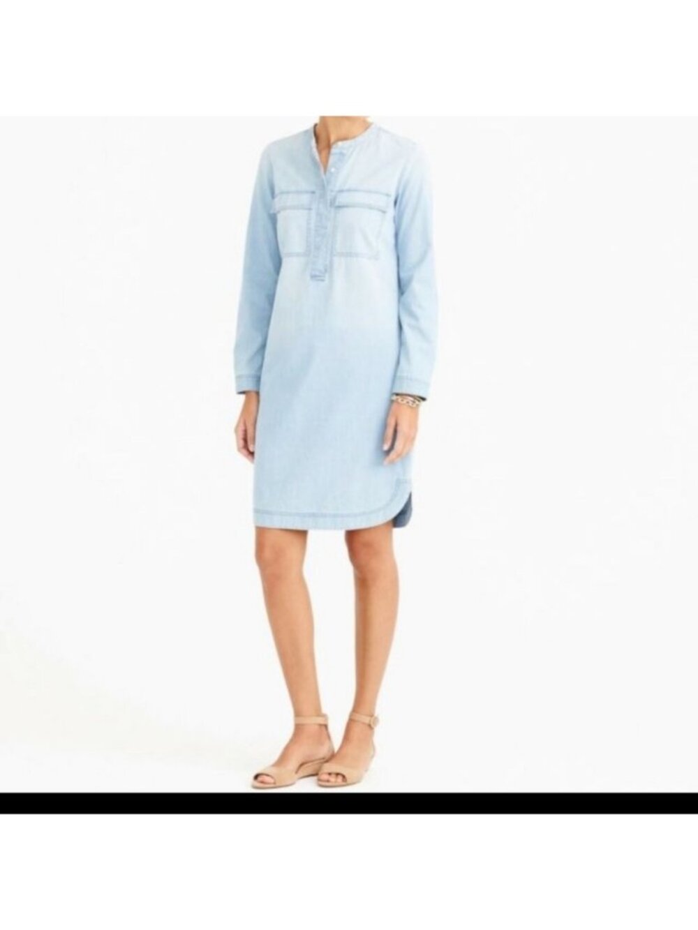 J Crew Denim tshirt dress